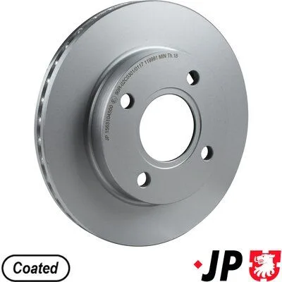 Диск гальмівний передній FIESTA FOCUS 95-(DF2753/C3G010ABE/C3G010ABE/1563104500/1148202/DDF1072C) — основне фото