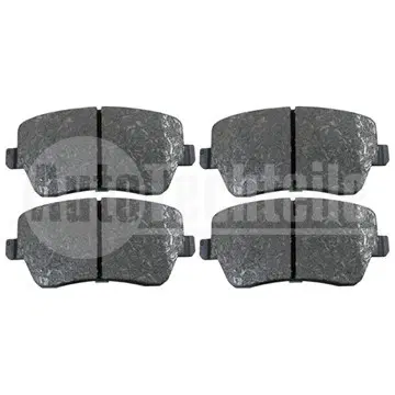 Комплект гальмівних колодок перед LOGAN DUSTER 01- — AUTOTECHTEILE — 5040151