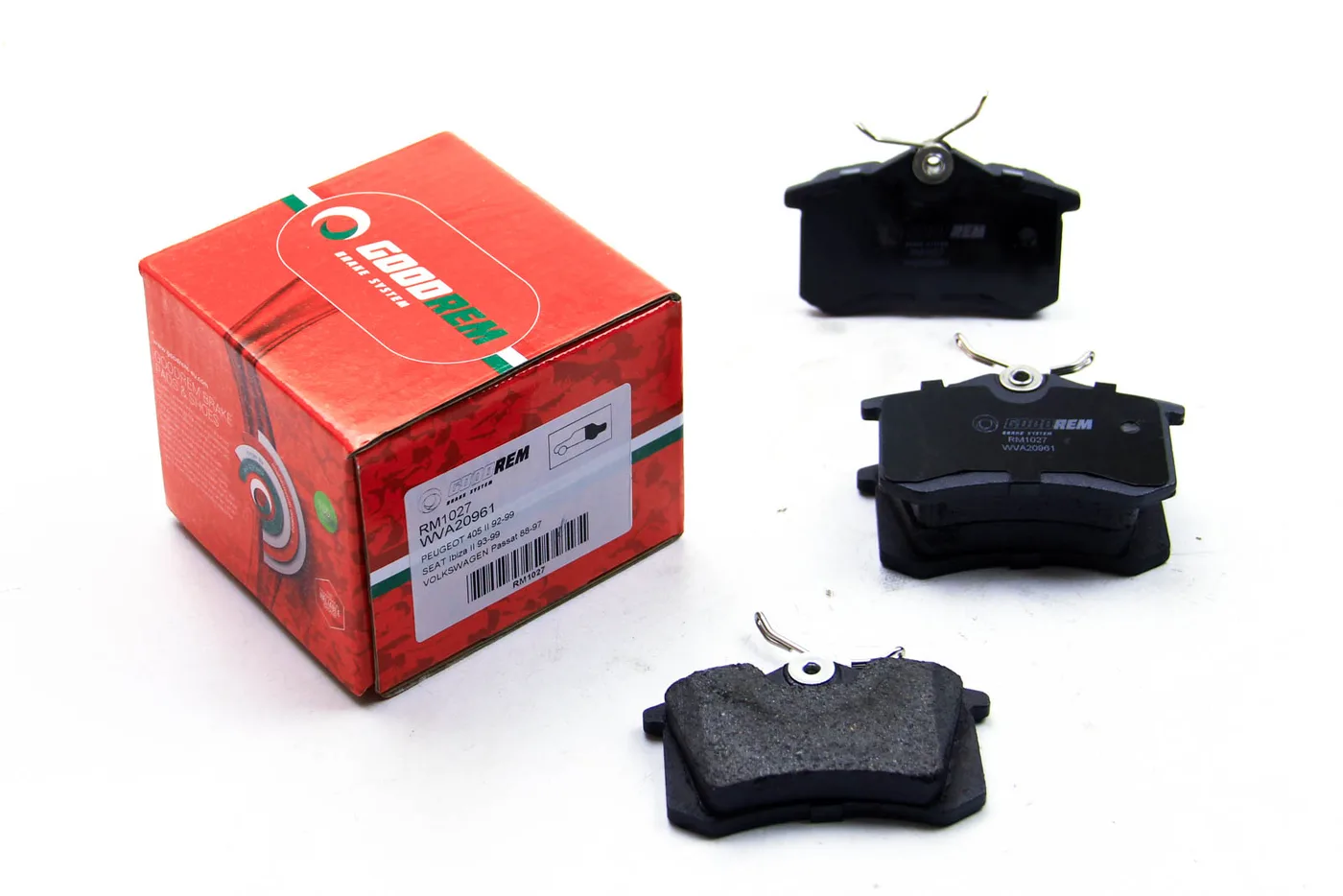 Колодки гальмівні задні VAG CITROEN PEUGEOT(GDB1330/GDB823/RM1027/LPR05P868/1H0698451A/0986494596) — основне фото