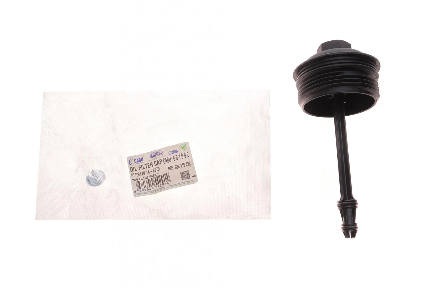 Корпус масляного фільтра AUDI SEAT SKODA VW 03-(J1390800/ FE173133/ HP116542/03L115433/551002) — основне фото